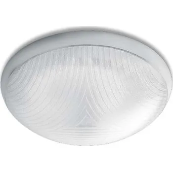 Přisazené svítidlo CAMEA prisma bílá E27 75W, bílá IP44 čirá