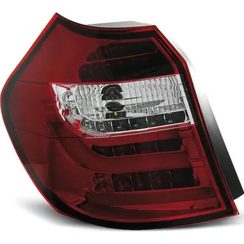 Zadní světlomet TUNING-TEC Zadní světla BMW E87/E81 07-11 - krystal/červené LED BAR