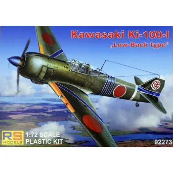 Plastikový model RS models 1/72 Kawasaki Ki-100-I 'Low-Back type' (4x camo)