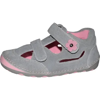 Dětská treková obuv Protetika dívčí sandály FLIP gris Barva: šedá, Velikost: 22