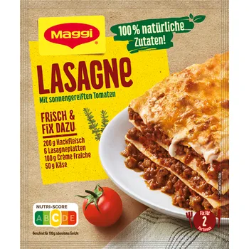 MAGGI FIX LASAGNE 30g NĚMECKO!