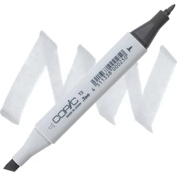 Lihová fixa COPIC Classic oboustranná Fine & Chisel, T2 Toner gray 2