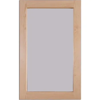 Zrcadlo Drewmax LA114 dřevěné zrcadlo masiv borovice