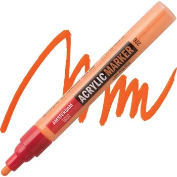 AMSTERDAM Acrylic Marker 4mm, 276 azo orange