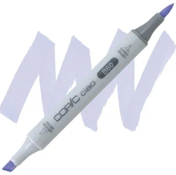 Lihová fixa COPIC Ciao oboustranná Brush & Chisel, B60 Pale blue gray