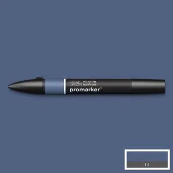 Lihová fixa WINSOR & NEWTON Promarker Fine & Chisel, MIDNIGHT BLUE (B624)