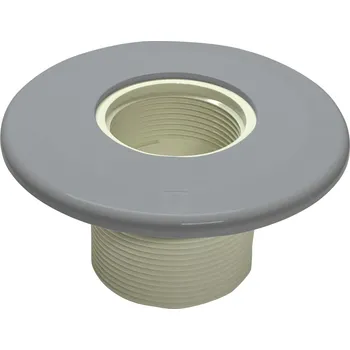 Bazénové osvětlení Tryska VA, stočená, pro světla 1,5", pro předvyrobené bazény barva světle šedá (RAL 7004)