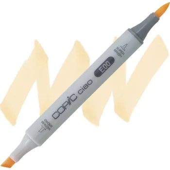 Lihová fixa COPIC Ciao oboustranná Brush & Chisel, E00 Cotton pearl