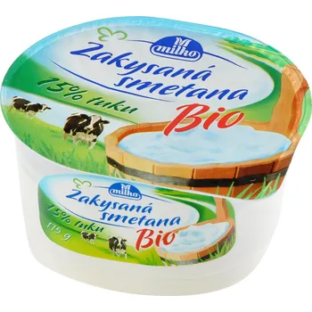 Milko BIO Zakysaná smetana 15% 175 g