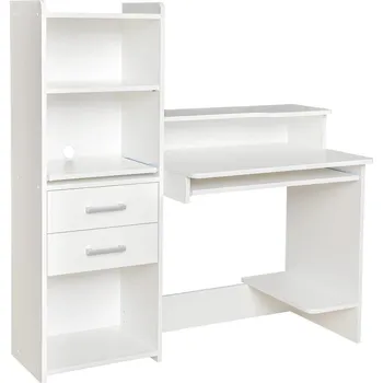 Psací stůl Psaci Stůl Adrian 130cm Bílý Mat