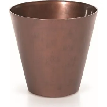 Zahrada Květináč Tubus Bronze-patinující ocel, varianta 20 cm