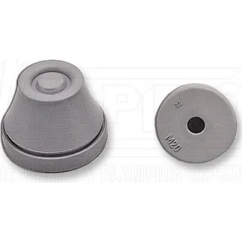 elektrický kabel wpr2833 gum. průchodka/záslepka W-GLAND IP67 M16 5-9 mm kaučuk šedá GVK-M16