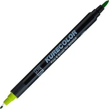 KURETAKE ZIG Kurecolor Fine & Brush, 504 Light Green