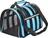 Merco Messenger taška pro psy černá/modrá, 32 x 25 x 21 cm