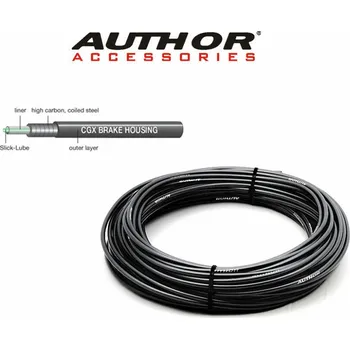 Komponent pro jízdní kolo AUTHOR Bovden brzdový ABS-Bb-Cgx 5mm (černá)