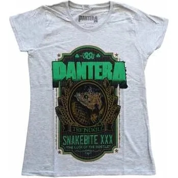 Pánské tričko Merch Pantera: Dámské Tričko Snakebite Xxx Label XS