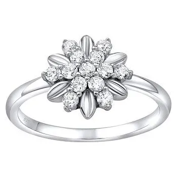 Módní doplněk Stříbrný prsten ALIVIA se Swarovski® Zirconia velikost obvod 53 mm MWL13530A -obvod 53 mm