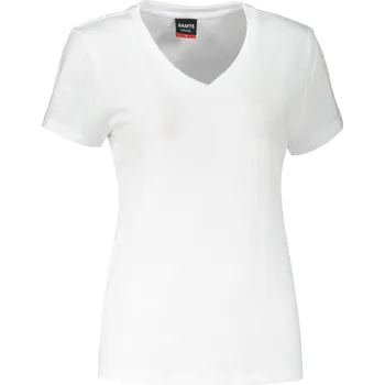 Dámské tričko Dámské triko s krátkým rukávem SAM 73 CLAUDIA WT 847 BÍLÁ L