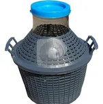 Kinekus Demižon skleněný s širokým…