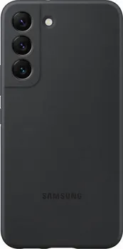 Pouzdro na mobilní telefon Samsung Silicone Cover pro Galaxy S22 černý