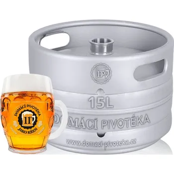Pivo Domácí pivotéka 11° Jako Křen - 15L sud piva