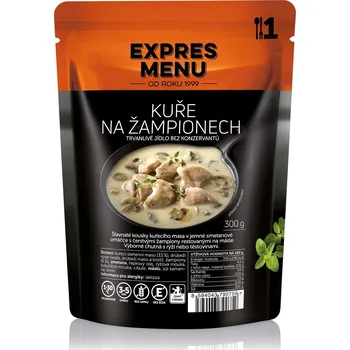 Hotové jídlo EXPRES MENU Kuře na žampionech 300 g
