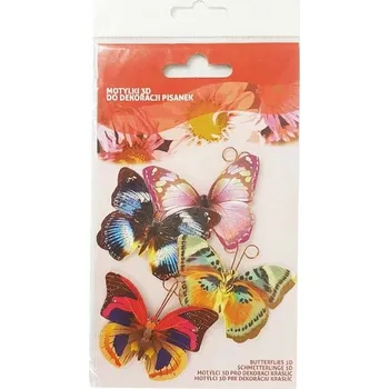 Samolepící dekorace Arpex Motýl samolepící 4 ks 31750