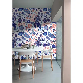 Tapeta Coloray Fototapeta Folk art Panamy Samolepící Fototapeta Vliesová 250 x 250 cm coloraydecor-f-pw-0080