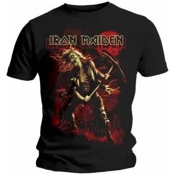 Pánské tričko Merch Iron Maiden: Tričko Benjamin Breeg Red Graphic M 2020