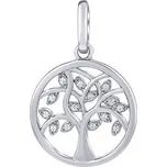 Stříbrný přívěsek Strom života s Brilliance Zirconia JJJ0632