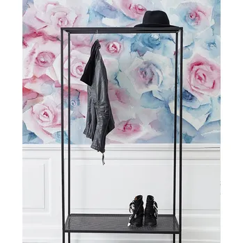 Tapeta Coloray Fototapeta Modro-růžové pastelové květy Samolepící Fototapeta Vliesová 250 x 250 cm coloraydecor-f-ss-455310337