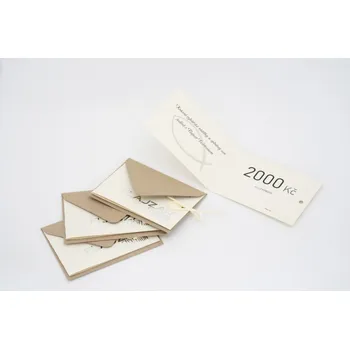 Dárkový potravinový koš Dárkový šek v hodnotě 2 000,- Kč