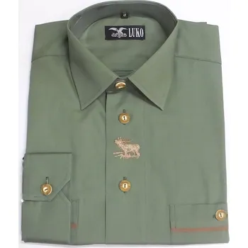 Pánská košile Košile LUKO 092227 dlouhý rukáv vel. 50