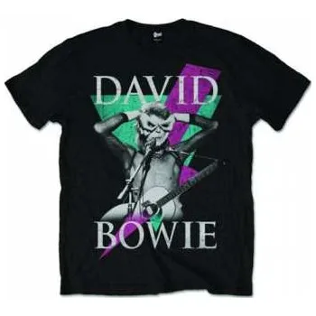 Pánské oblečení Merch David Bowie: Tričko Thunder L 2016