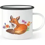 ePipí plecháček s černým lemem Liška 330 ml Objem: malý 330 ml