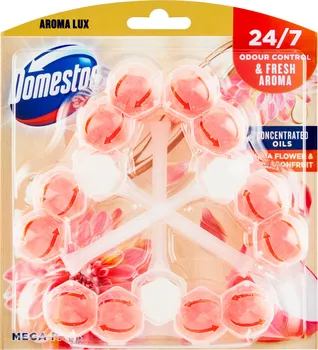 Čisticí prostředek na WC Domestos Aroma Lux WC blok 3x 55 g