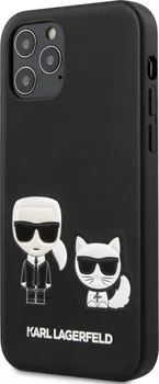 Pouzdro na mobilní telefon Karl Lagerfeld Karl and Choupette pro Apple iPhone 12/12 Pro