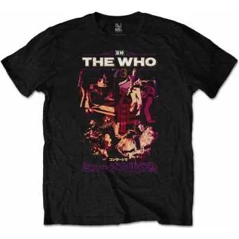Pánské tričko Merch The Who: Tričko Japan '73 S