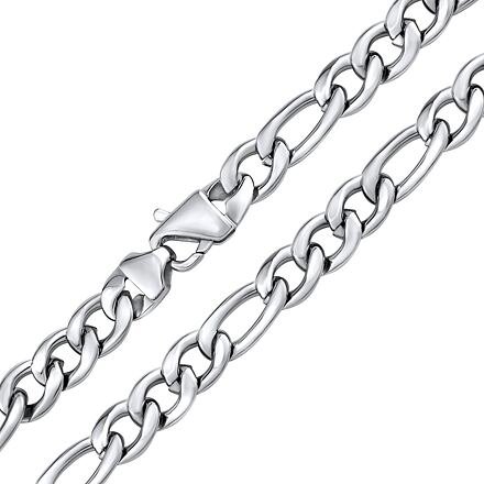Masivní pánský řetěz FIGARO 11 mm z chirurgické oceli varianta 55 cm KMM82477F-55 cm