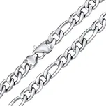 Masivní pánský řetěz FIGARO 11 mm z chirurgické oceli varianta 55 cm KMM82477F-55 cm