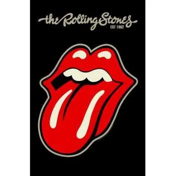 Nášivka Merch The Rolling Stones: Textilní Plakát Tongue