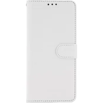 Pouzdro na mobilní telefon Pouzdro Realme 8i knížkové bílé s přezkou (obal neboli kryt na Realme 8i)