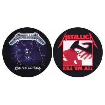 Příslušenství pro gramofon Merch Metallica: Slipmat Set Kill 'em All / Ride The Lightning 2017