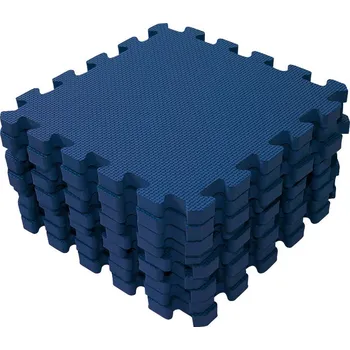 Hrací deka BabyDan Hrací podložka puzzle Ocean Blue 90x90 cm