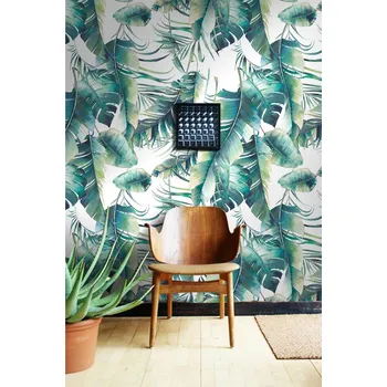 Tapeta Coloray Fototapeta V houštině tyrkysových listů Samolepící Fototapeta Vliesová 250 x 250 cm coloraydecor-f-as-150886478