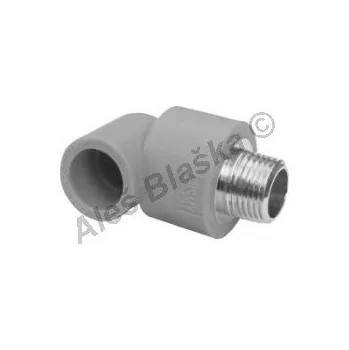 Vodovodní potrubí PPR přechodka DG kolenová vnější závit tvarovka plastová navařovací - 32x1" PPR6233