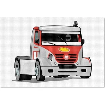 Nášivka Pelisport Tištěná Nažehlovačka Tahač 7,5 x 5 cm