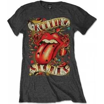 Pánská móda Merch The Rolling Stones: Dámské Tričko Tongue & Stars XL 2016