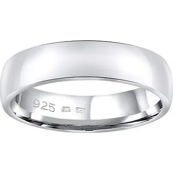 Prsten Snubní stříbrný prsten POESIA v provedení bez kamene pro muže i ženy velikost obvod 59 mm QRG4104M-obvod 59 mm