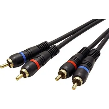 Audio kabel goobay HQ OFC kabel 2x Cinch (M) - 2x Cinch (M), 10m (50434) - 11.92.4534